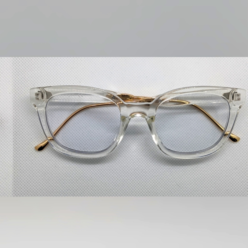 Blue Light Filtered Glasses // Transparent